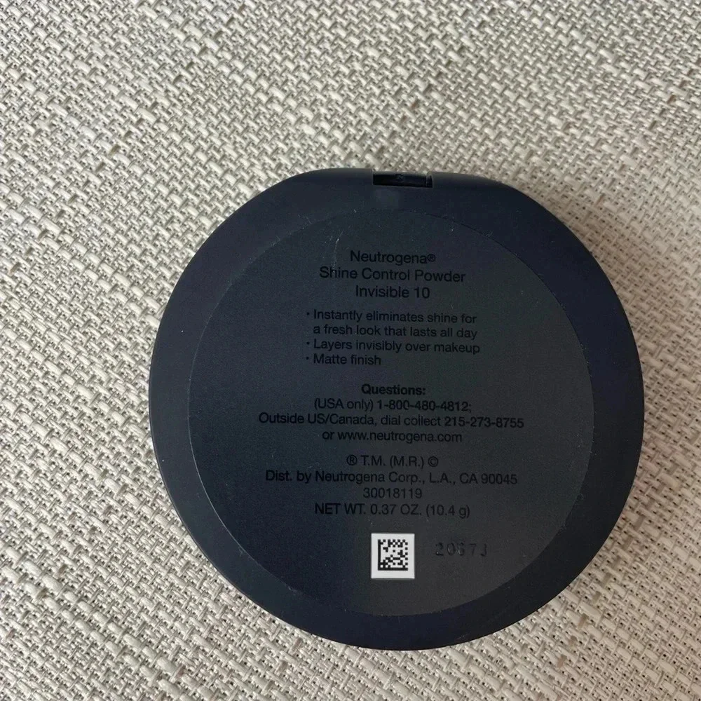 *NEVER USED* Makeup Bag, Hair Ties, Shine Control Powder, and Highlighter Bundle